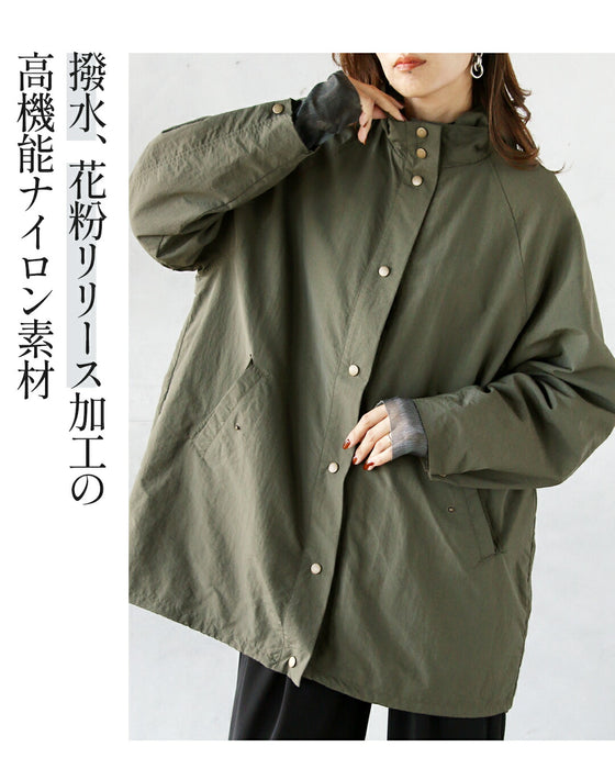 ラクに羽織ってこなれ見え 軽量×ゆったり高機能万能アウター