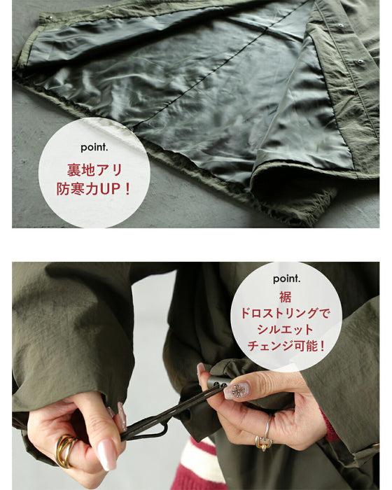 ラクに羽織ってこなれ見え 軽量×ゆったり高機能万能アウター