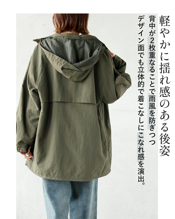 ラクに羽織ってこなれ見え 軽量×ゆったり高機能万能アウター