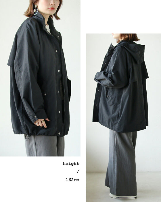 ラクに羽織ってこなれ見え 軽量×ゆったり高機能万能アウター