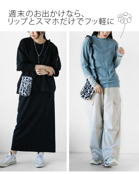 オシャレ鮮度アップに一役 ミニショルダーバッグ