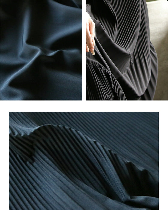 上品なお出かけコーデが完成ニットベスト&ティアードワンピースの2点セット