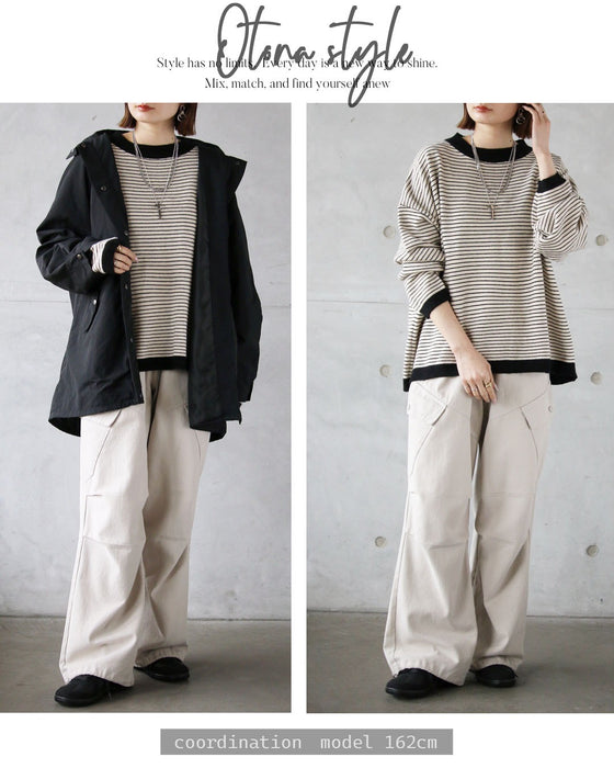 気負わずおしゃれを叶える、毎日着たいボーダーニット