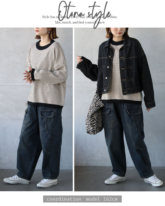 気負わずおしゃれを叶える、毎日着たいボーダーニット