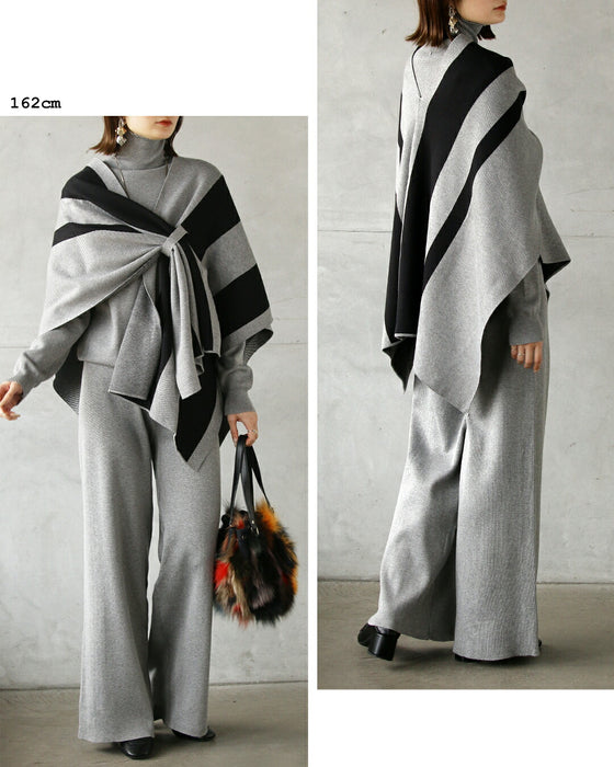 ワンランク上の着こなしが即完成。忙しい日に頼れる3点ニットセット