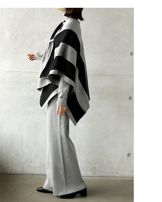 ワンランク上の着こなしが即完成。忙しい日に頼れる3点ニットセット