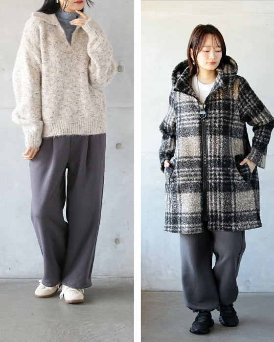 ”ヤミツキ”裏起毛 あったかくて軽い！裏起毛スウェットパンツ