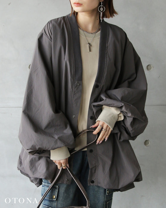 【予約商品】バルーンシルエットアウター t25717ps