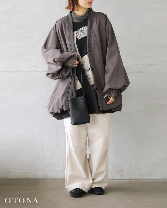 【予約商品】バルーンシルエットアウター t25717ps