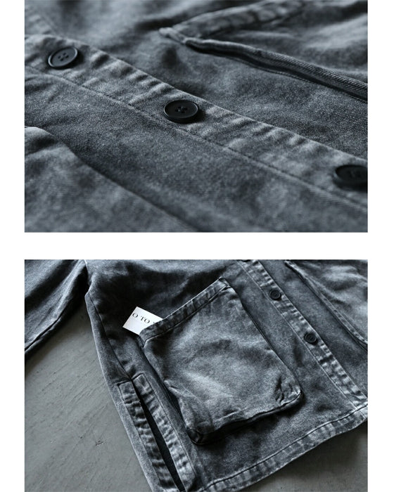 羽織るだけでこなれ感が決まるゆったりデニムジャケット