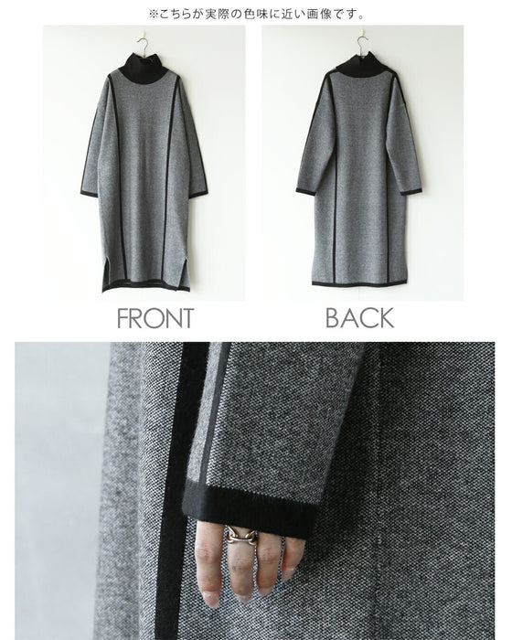 ラインで魅せるシルエット美人ワンピース　