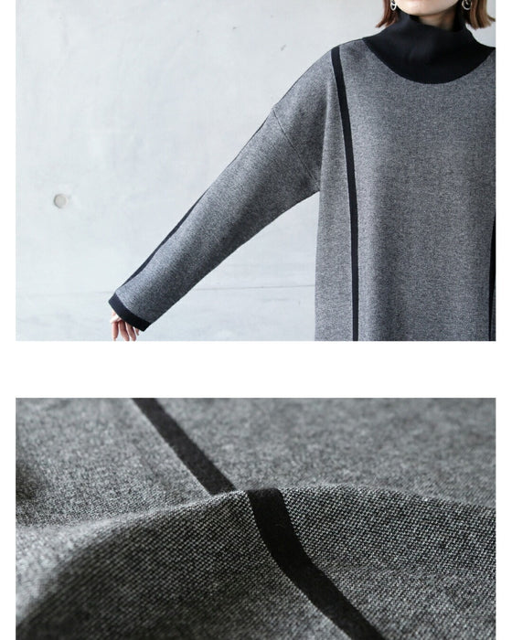 ラインで魅せるシルエット美人ワンピース　