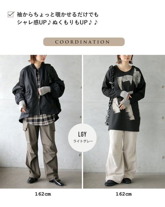 手元から“垢抜ける”こなれ見えと暖かさを叶えるアームウォーマー