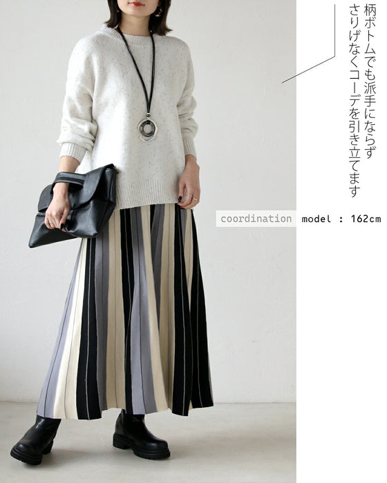 品よくやさしく煌めく やわもちニット