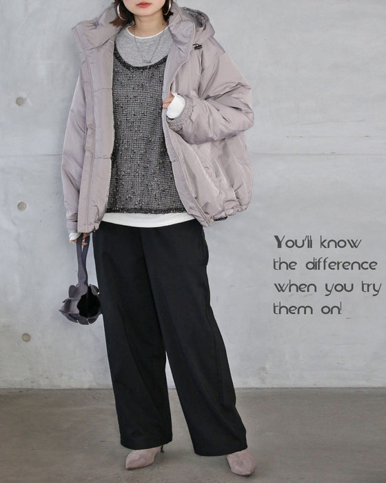 毎日穿きたい、万能ワイドパンツ