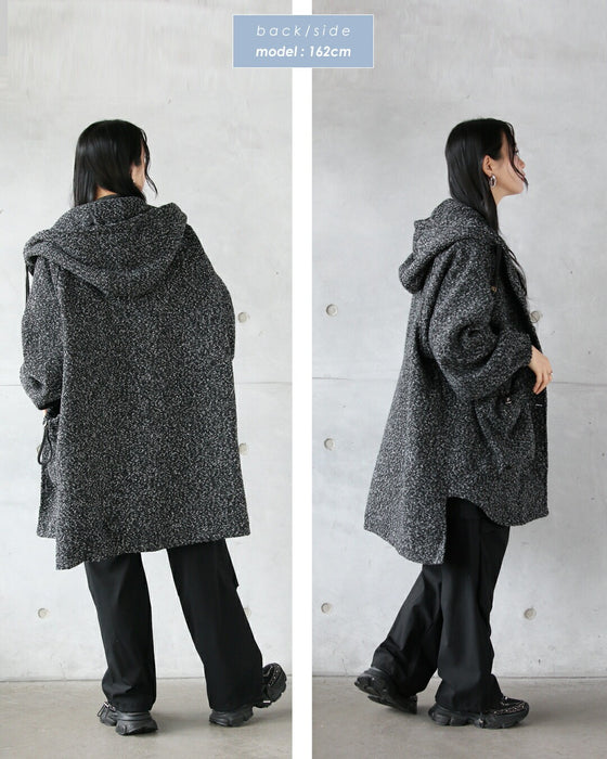 抜け感叶える ラフに着たい大人ツイード調アウター