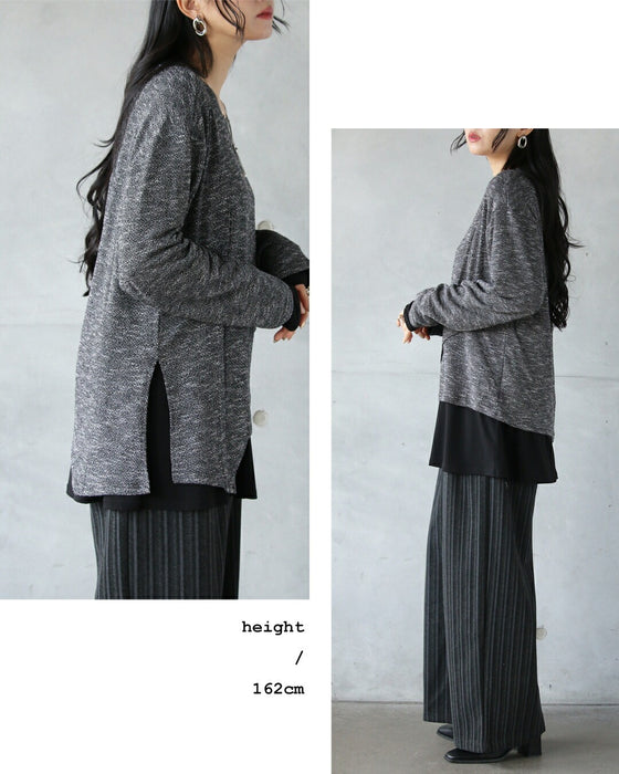 「こなれ見え」叶える、変形トップス