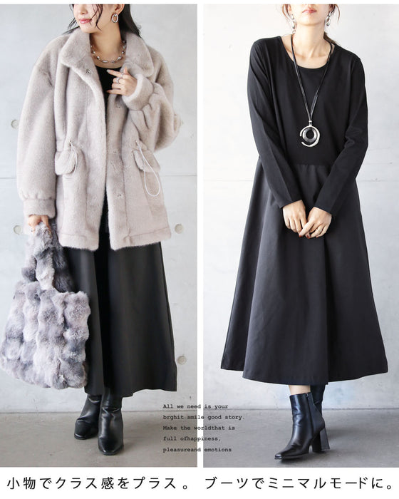 忙しい日も迷わずオシャレ 大人モードなベスト&ワンピ