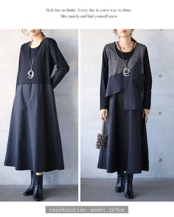 忙しい日も迷わずオシャレ 大人モードなベスト&ワンピ