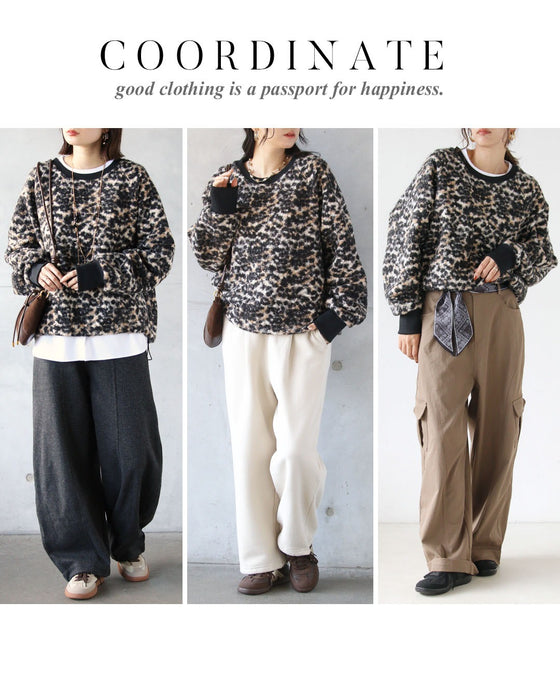 1枚でこなれ感”が完成。大人のミックスボアトップス