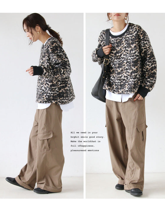 1枚でこなれ感”が完成。大人のミックスボアトップス