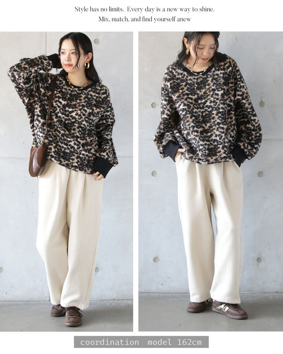 1枚でこなれ感”が完成。大人のミックスボアトップス