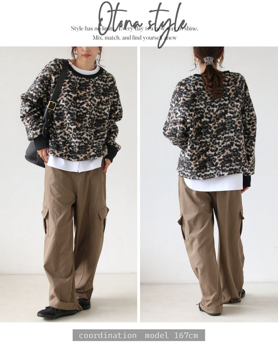 1枚でこなれ感”が完成。大人のミックスボアトップス