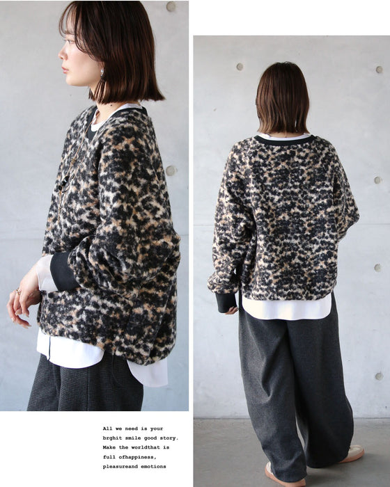 1枚でこなれ感”が完成。大人のミックスボアトップス