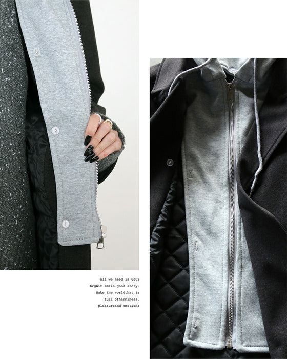 抜け感もカッチリも楽しめる“フードが外せる”2WAYテーラードコート