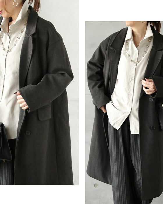 抜け感もカッチリも楽しめる“フードが外せる”2WAYテーラードコート