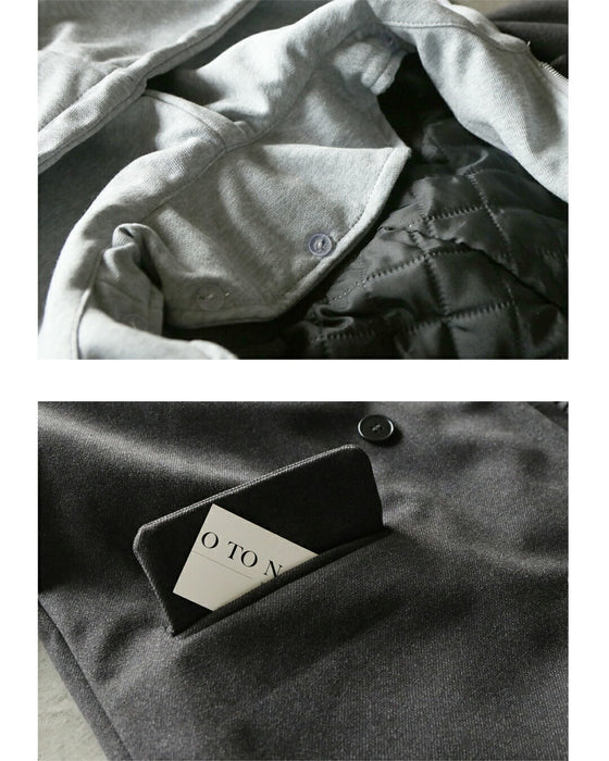 抜け感もカッチリも楽しめる“フードが外せる”2WAYテーラードコート