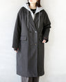 抜け感もカッチリも楽しめる“フードが外せる”2WAYテーラードコート