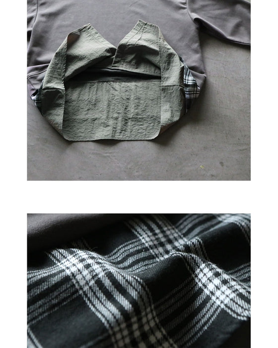 着るだけで、レイヤード上手。ドッキングデザイントップス