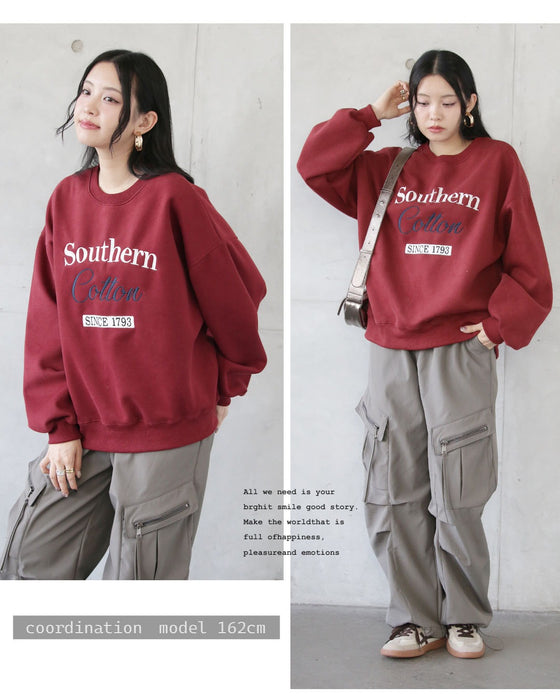 大人でも着られる高見えスウェット