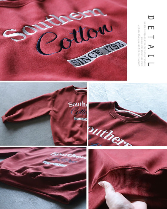 大人でも着られる高見えスウェット