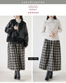 大人可愛いチェック柄に惹かれて 大人のチェック柄スカート