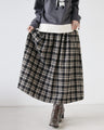 大人可愛いチェック柄に惹かれて 大人のチェック柄スカート