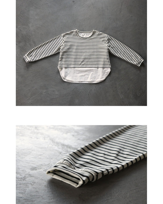 1枚で、こなれコーデが即完成 楽チンドッキングトップス