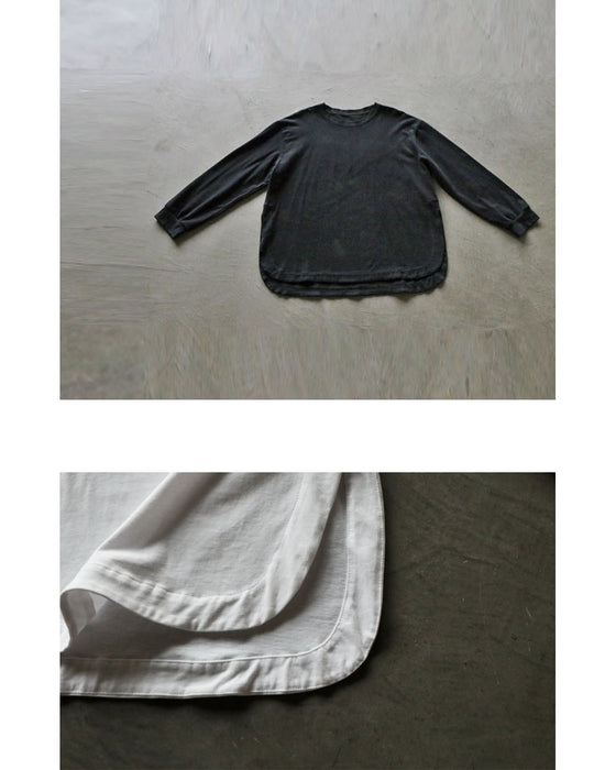 一枚でも重ねても。着回しに悩まない、ゆったり万能ロンT。