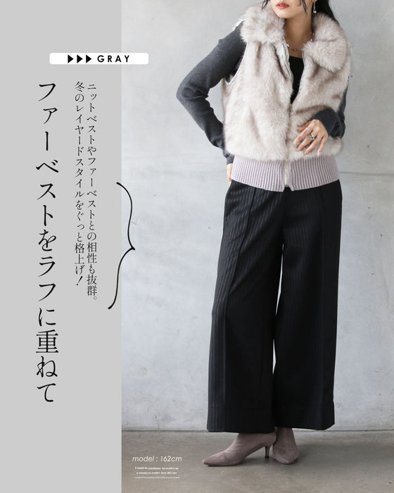 コーデが垢抜ける冬のインナー デコルテ映えスクエアネックニット