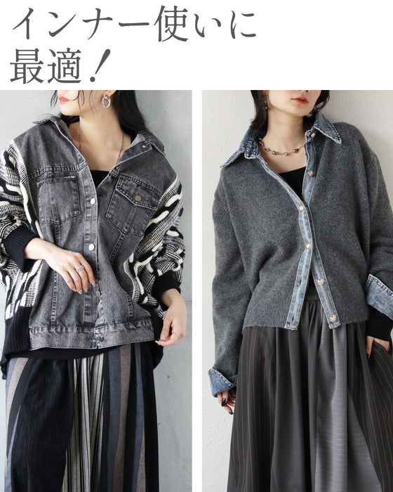 コーデが垢抜ける冬のインナー デコルテ映えスクエアネックニット