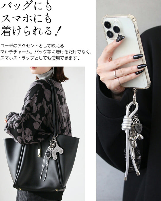 心ときめくバッグチャーム。