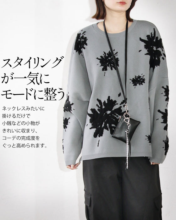 アクセサリー感覚でシャレる 万能ミニポーチネックレス