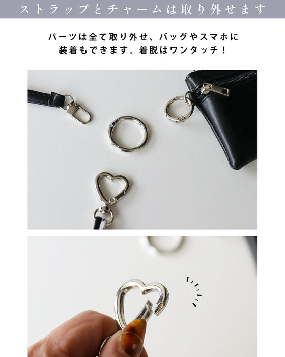 アクセサリー感覚でシャレる 万能ミニポーチネックレス