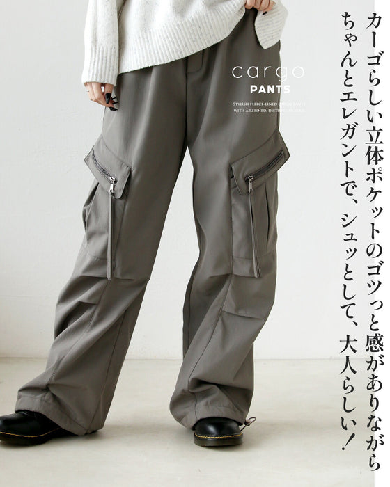 インナーパンツを穿かなくていい真冬でも頼れる“超暖カーゴ”パンツ