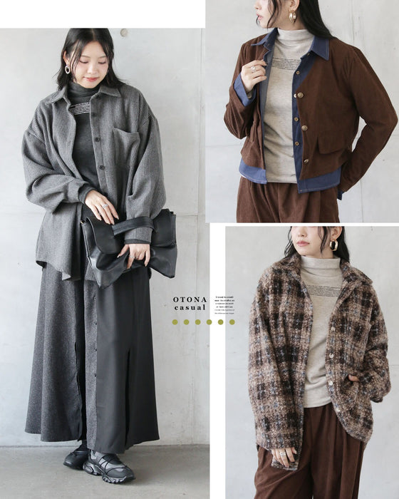 着た瞬間から、ぬくもりに包まれる やわもち裏起毛の大人ロゴトップス