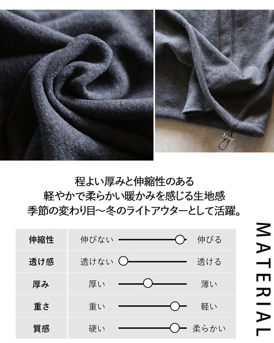 モードに大人可愛い軽やかフリル袖アウター