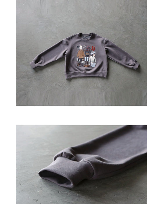 「好き」を詰め込んだ 冬の刺繍スウェット