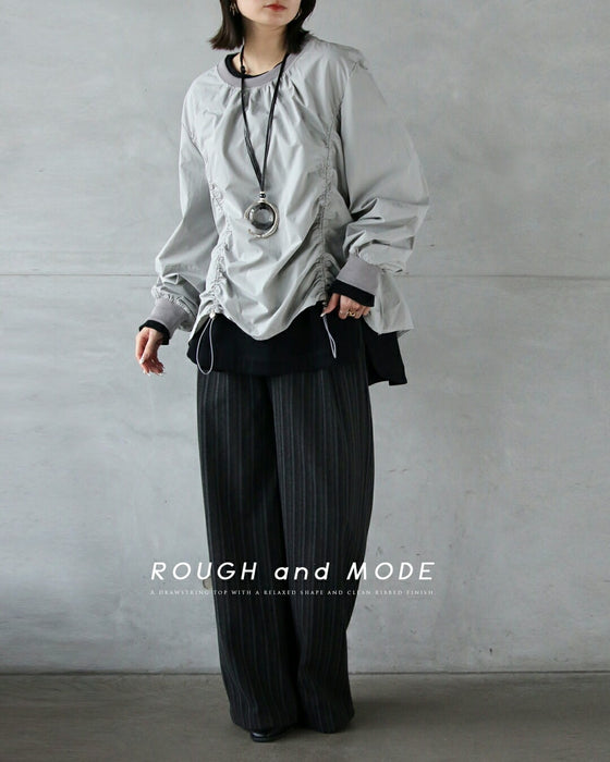 いつものコーデに差がつくドロストで表情を変えられる主役トップス