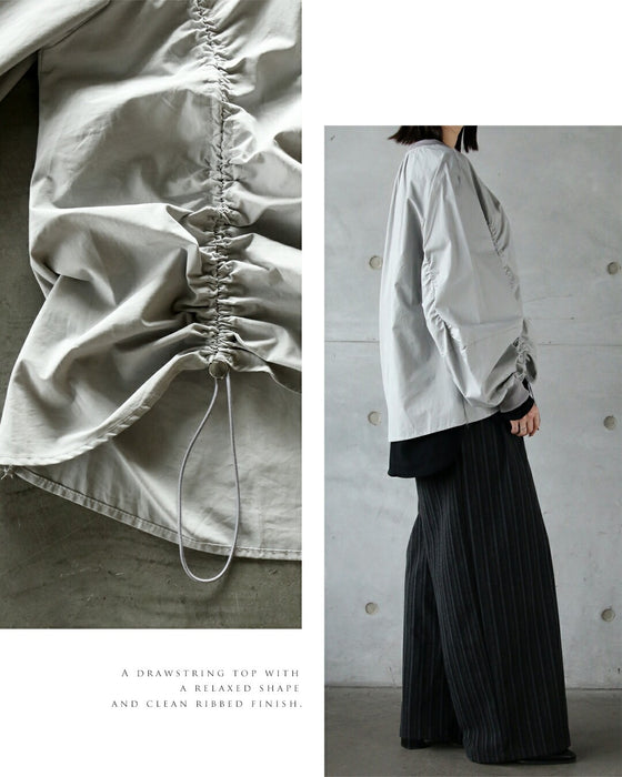 いつものコーデに差がつくドロストで表情を変えられる主役トップス